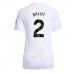 Manchester United Diogo Dalot #2 Bortedrakt Dame 2025-26 Korte ermer